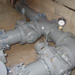 Gray valve piping